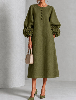 Ivette dress in Olive
