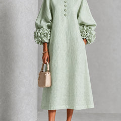 Aleta dress in Sage Mist