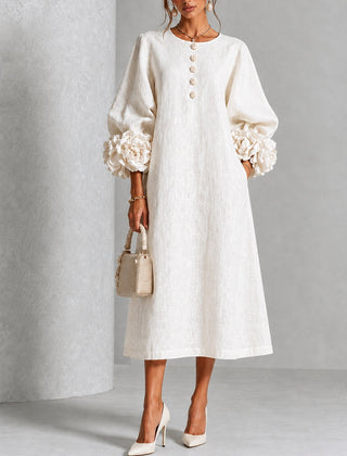 Isobel dress in White
