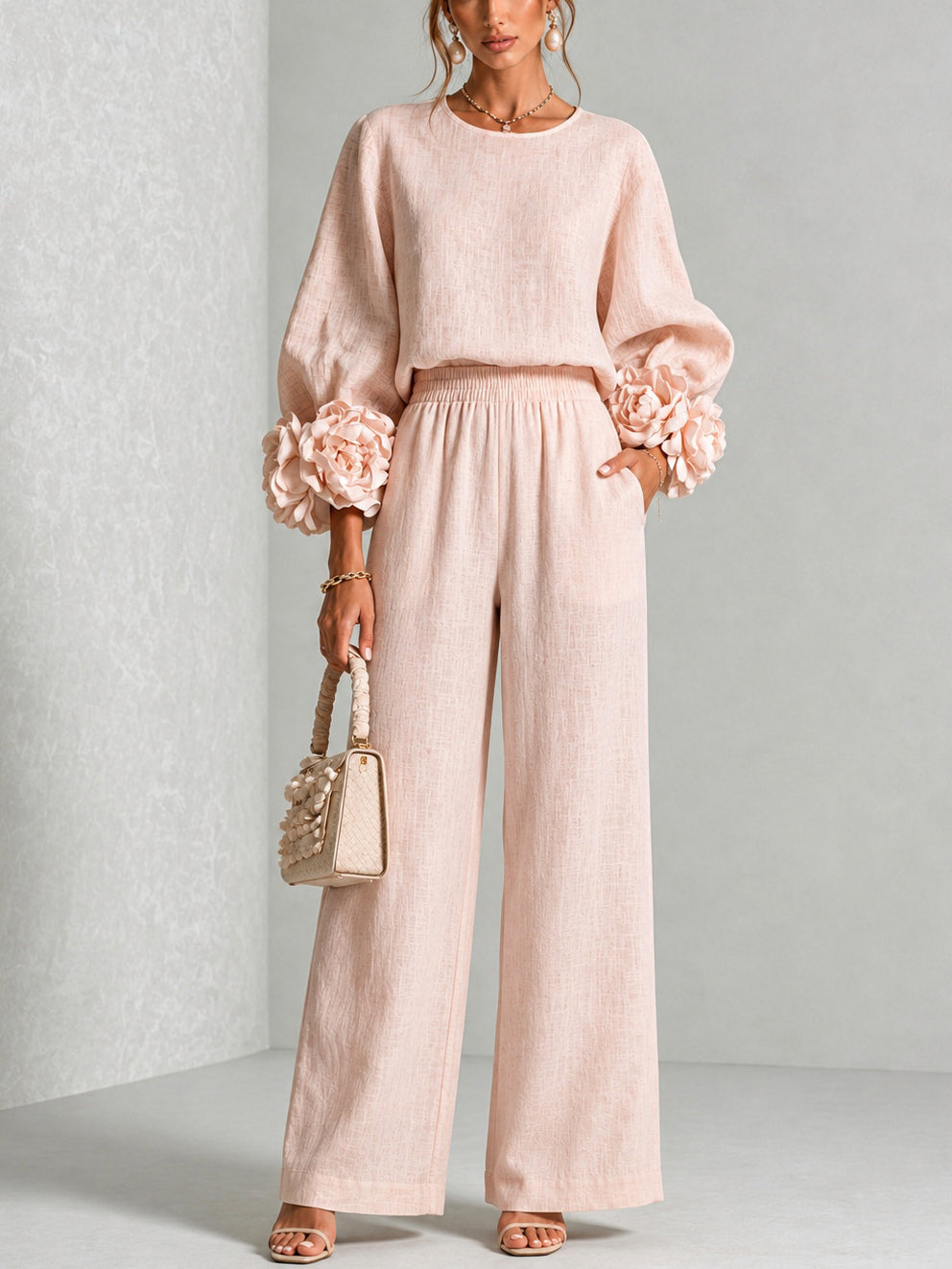 Cristina set in Blush Pink