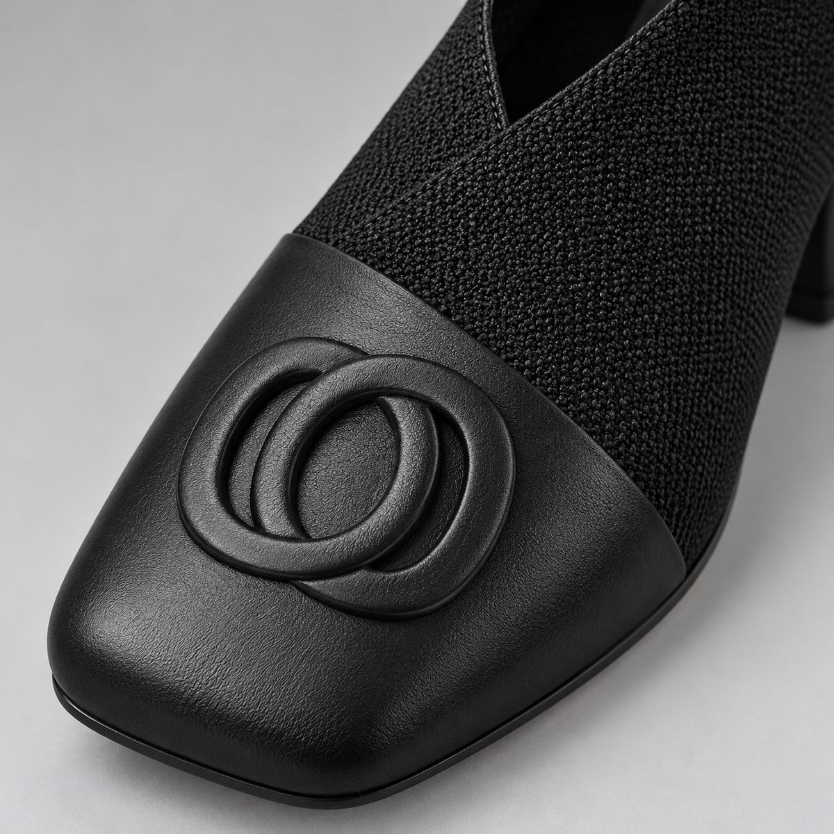 Cerys Square-Toe Ankle Boots