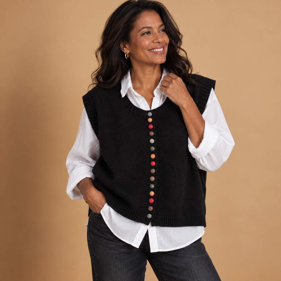 The Rosalie | Knit Vest