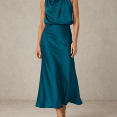 Acacia dress in Aqua Green