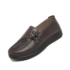 Dolores soft slip-on comfort loafers in Brown