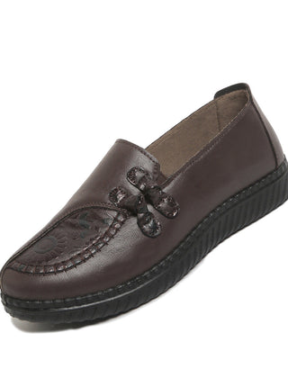 Dolores soft slip-on comfort loafers in Brown