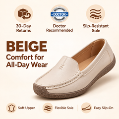 Beverly comfort loafers in Beige