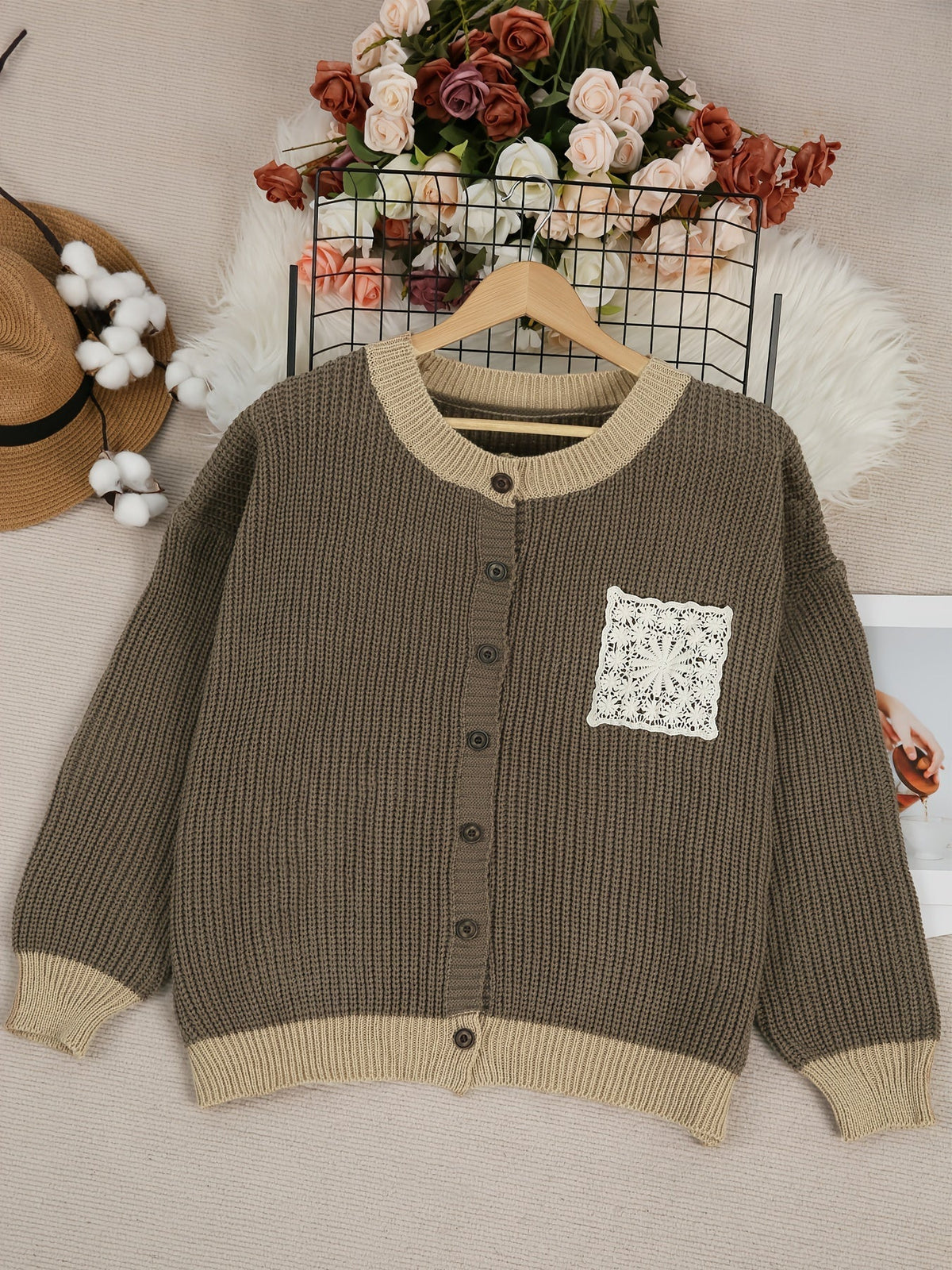 The Marcelline | Knit Pocket Coat