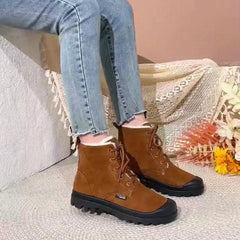 Maelys Lace-Up Snow Boots
