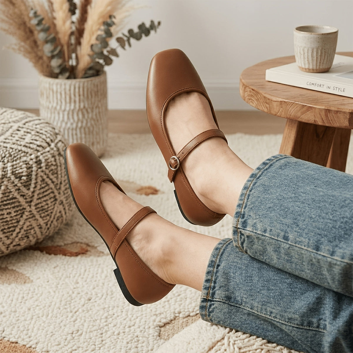 Katarina Classic Mary Jane Flats