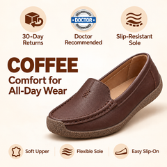 Beverly comfort loafers in Coffee