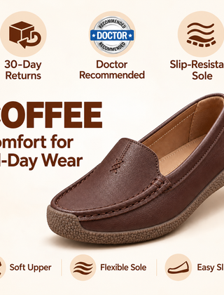 Beverly comfort loafers in Coffee