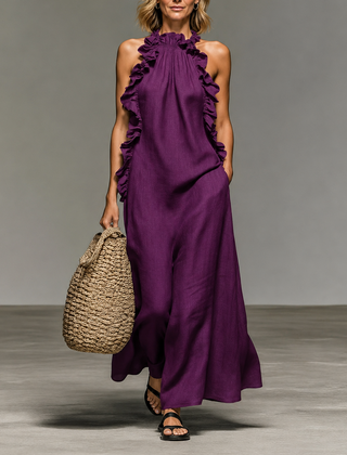Marietta dress in Purple
