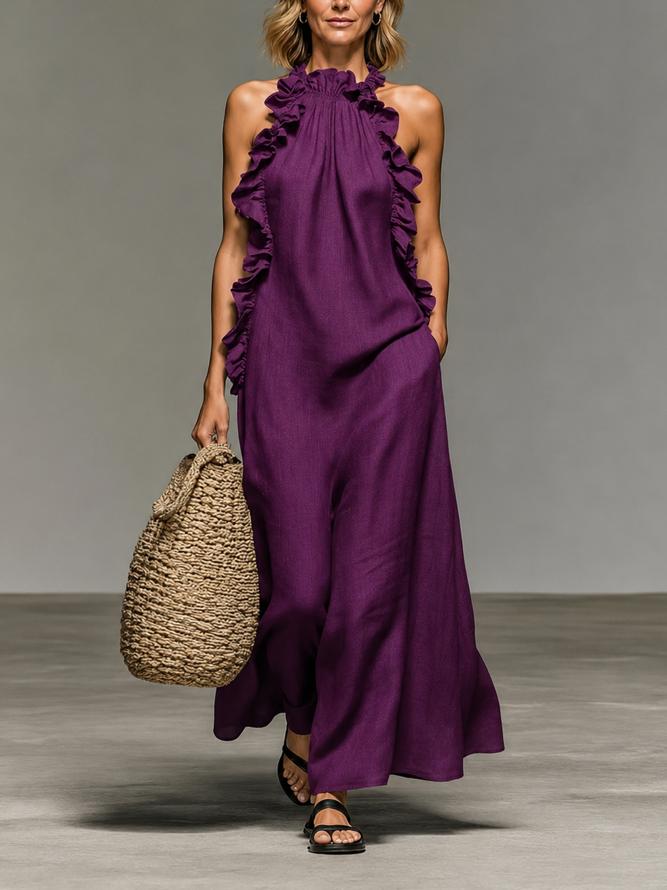 Marietta dress in Purple