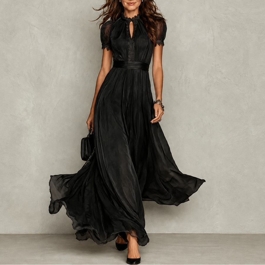 Olive dress in Black
