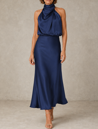 Acacia dress in Navy Blue