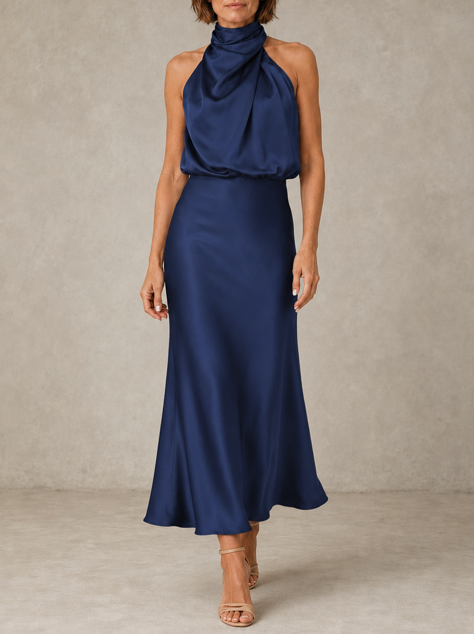 Acacia dress in Navy Blue