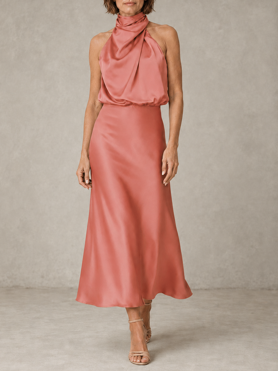 Acacia dress in Mauve