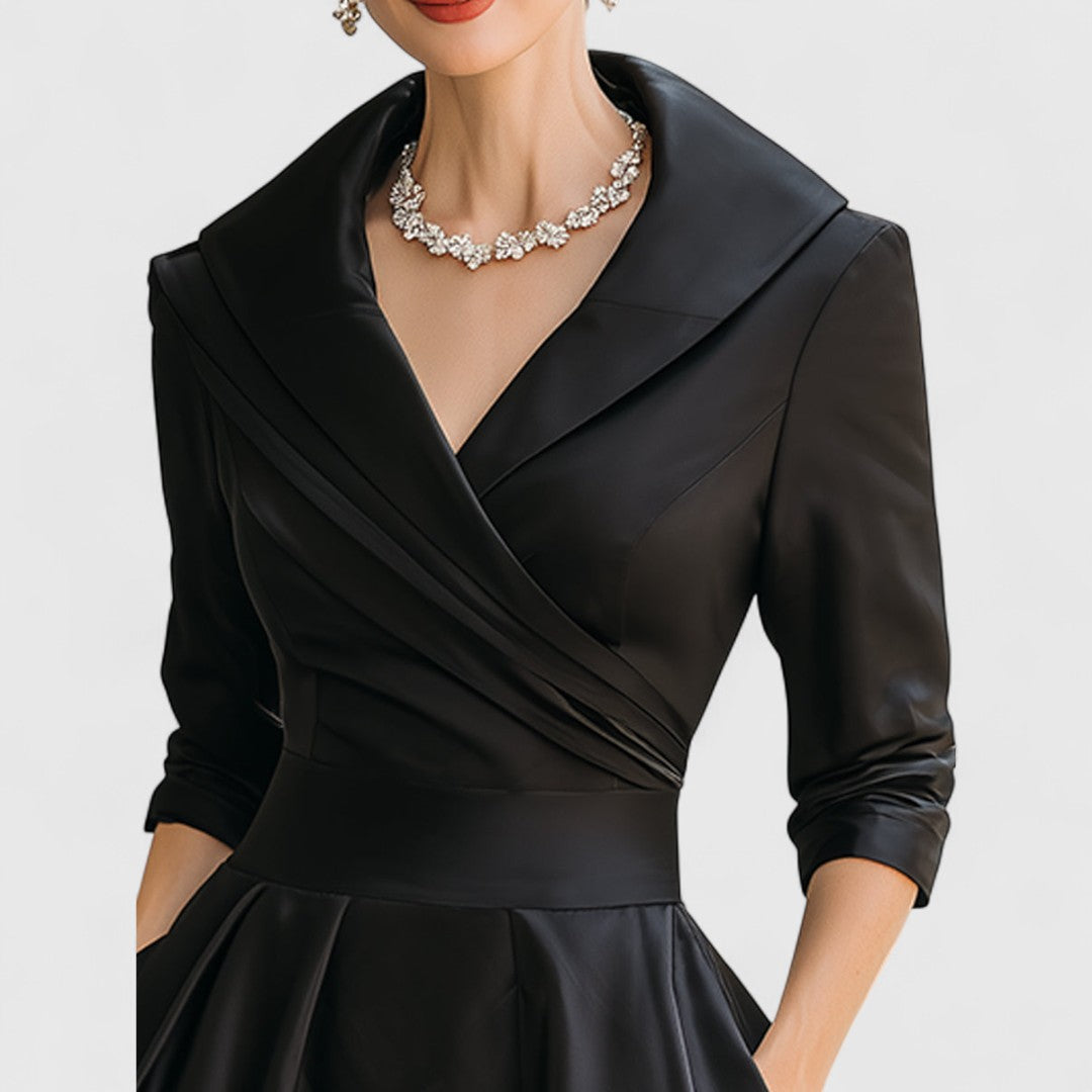Teresa | Midi dress with an elegant cut and a flattering silhouette