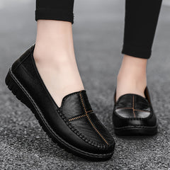 Morwen Stitched Comfort Loafers