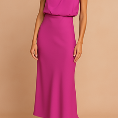 Meryl dress in Rose Pink