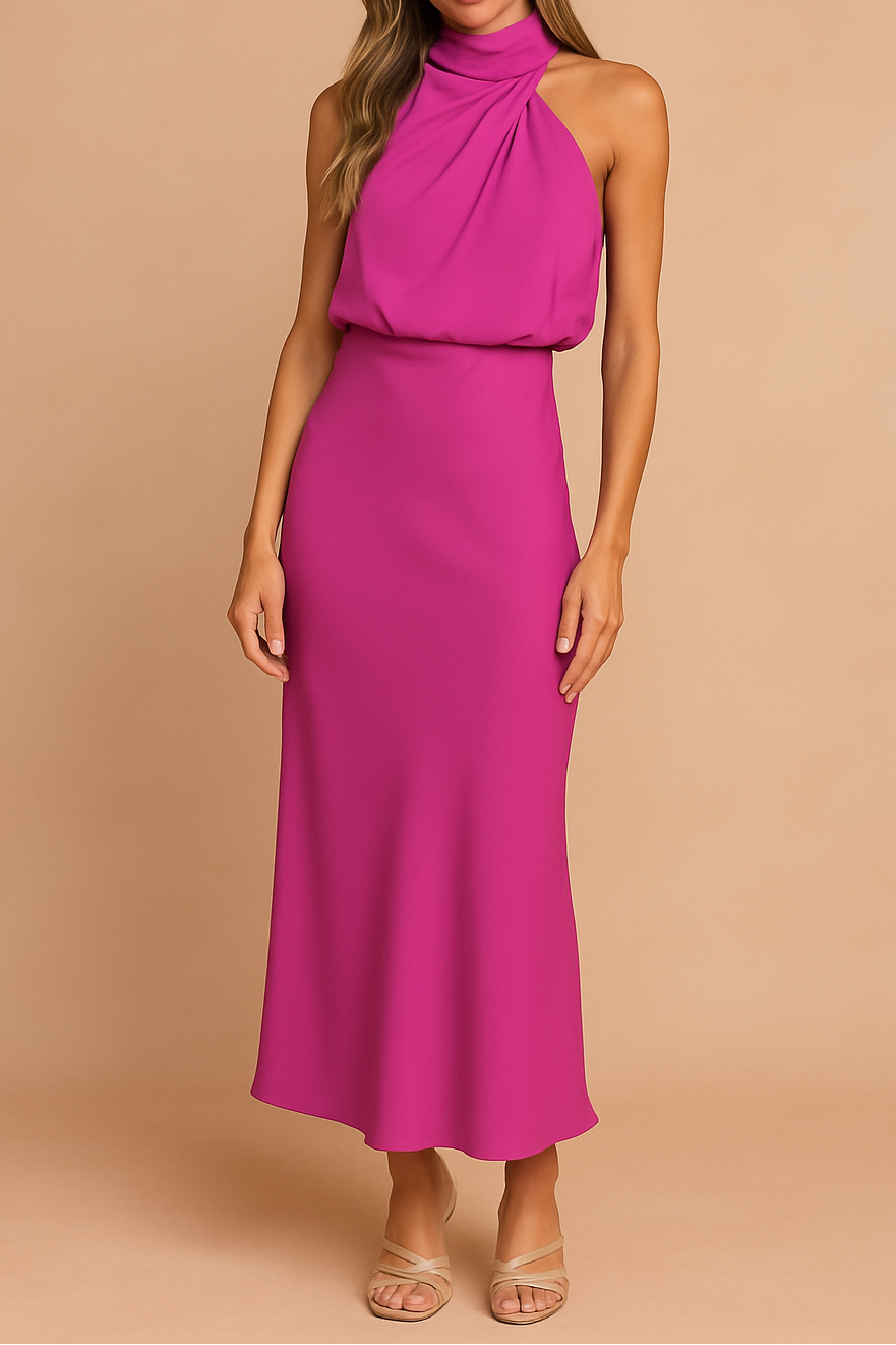 Meryl dress in Rose Pink