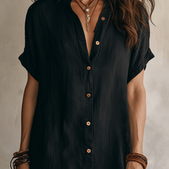 Maisie | Relaxed Linen Midi Dress