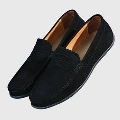 Cosima classic driving loafers in Black
