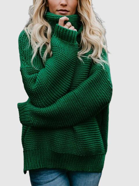 Annabelle | Relaxed Turtleneck Knit Sweater