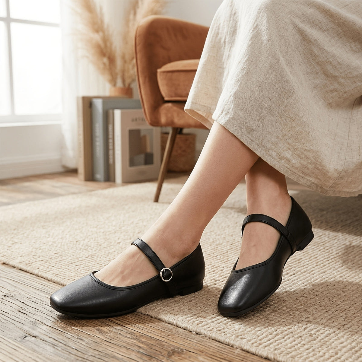 Katarina Classic Mary Jane Flats