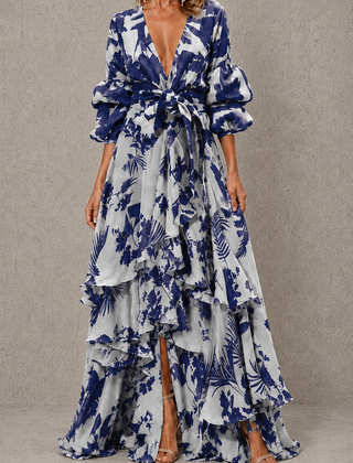 Elma dress in Blue