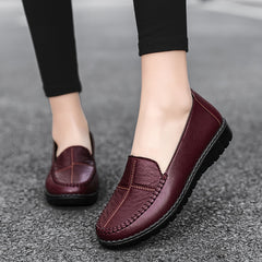 Morwen Stitched Comfort Loafers