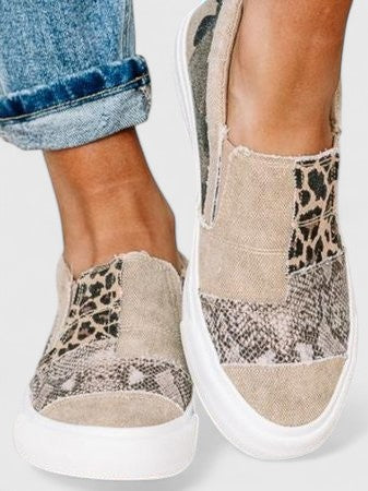 Zora animal print slip-on sneakers