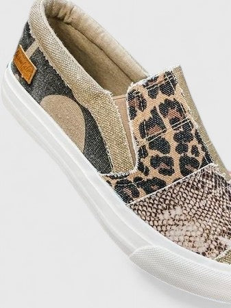 Zora animal print slip-on sneakers
