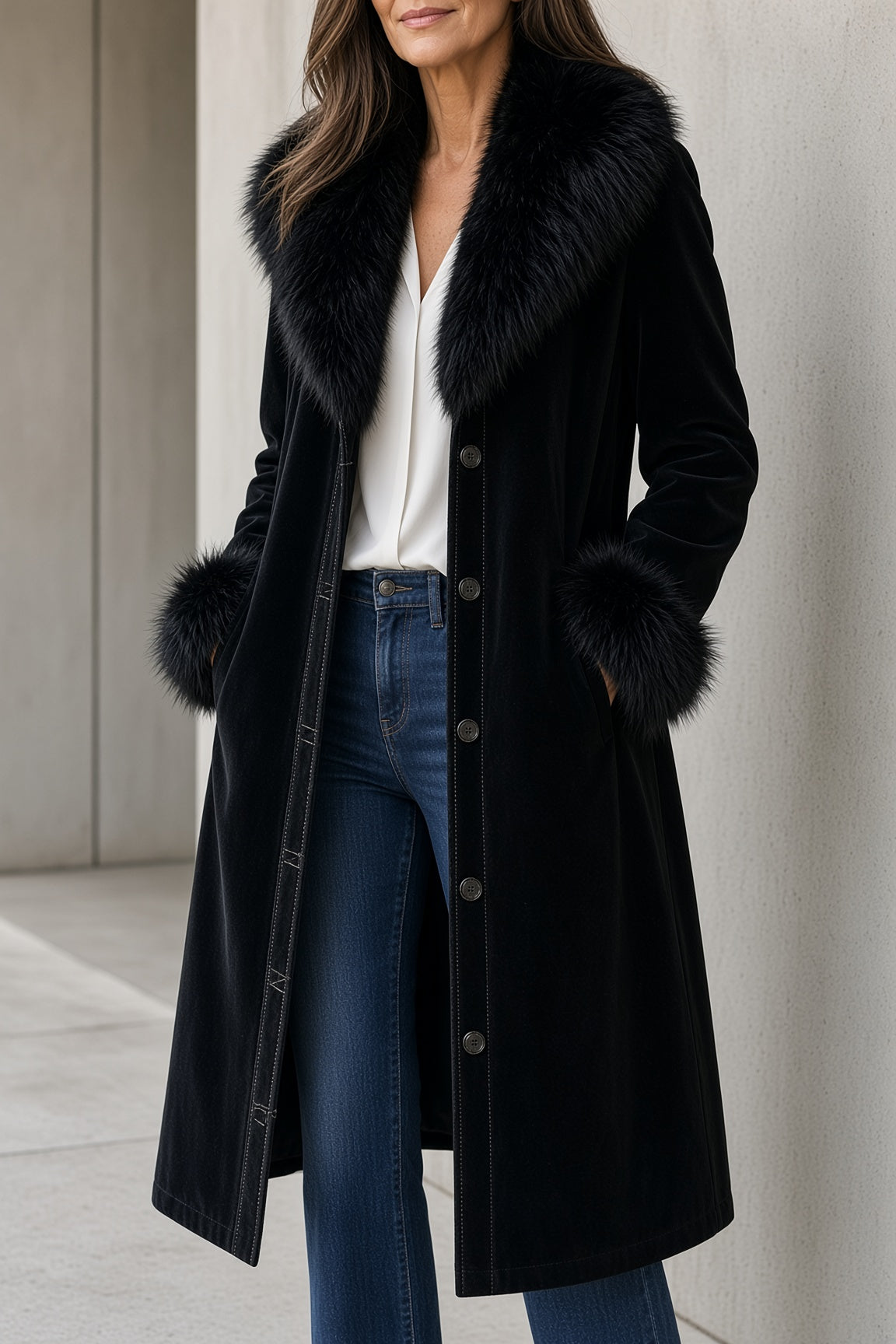 Jillian long coat