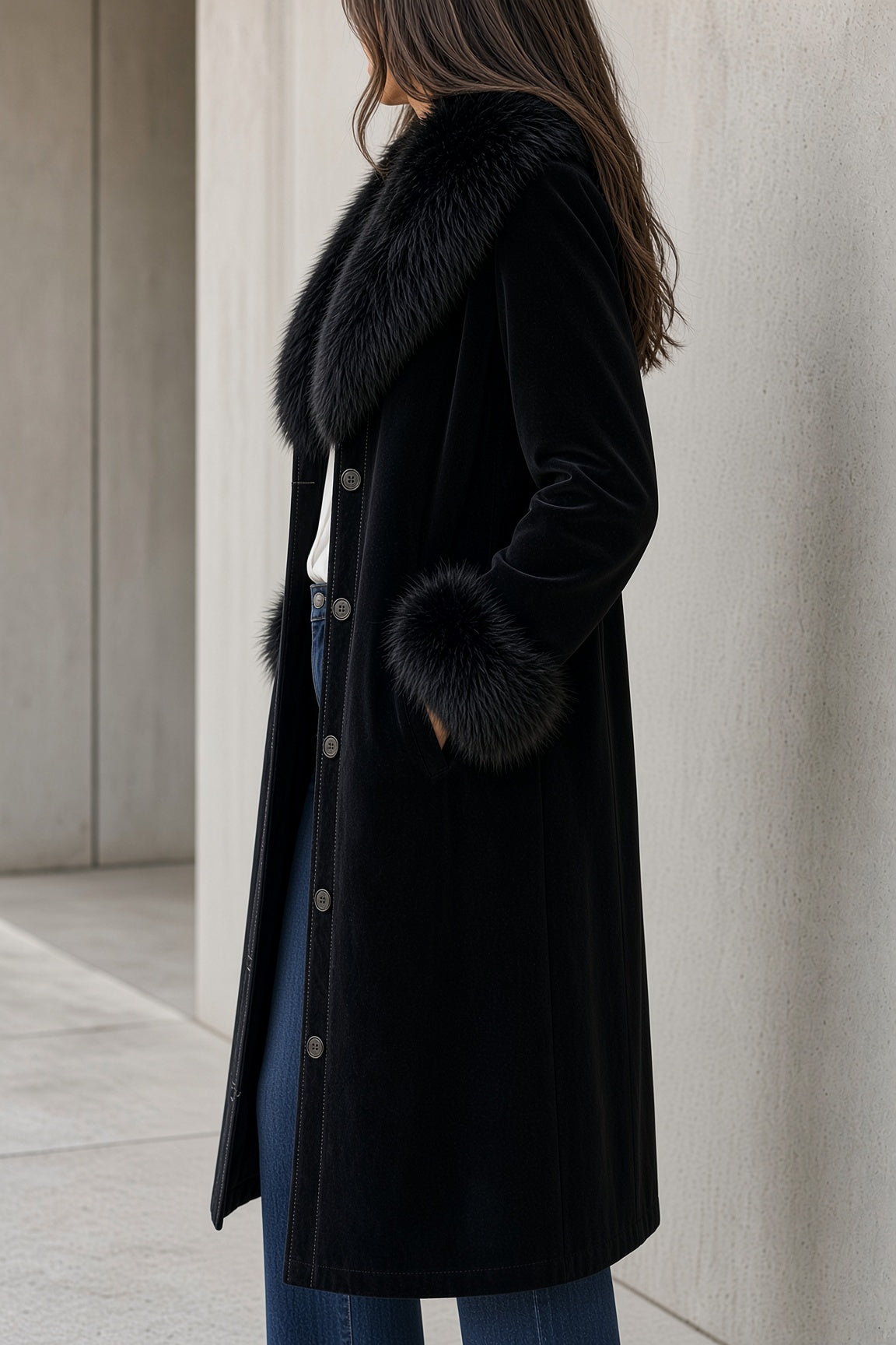 Jillian long coat
