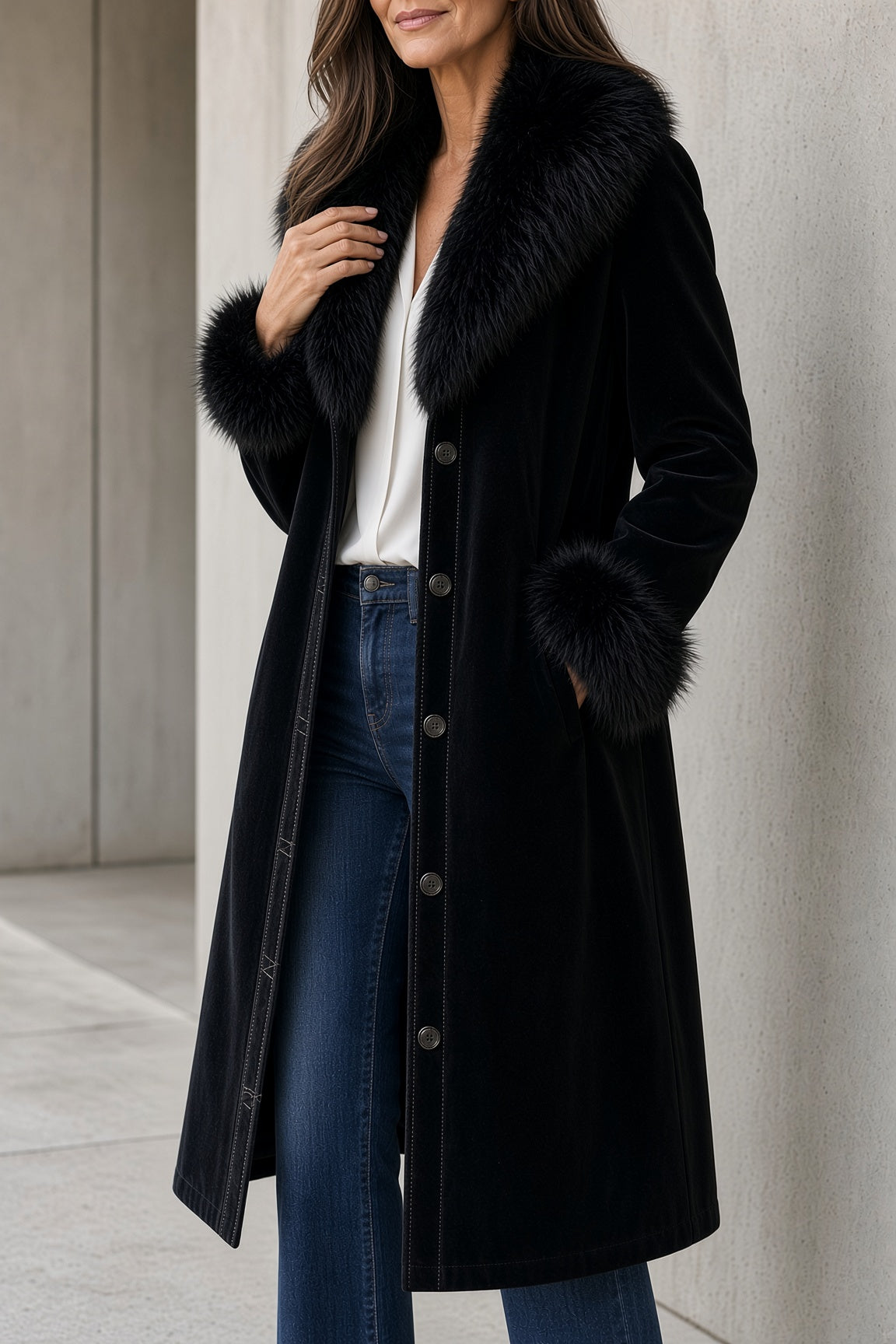 Jillian long coat
