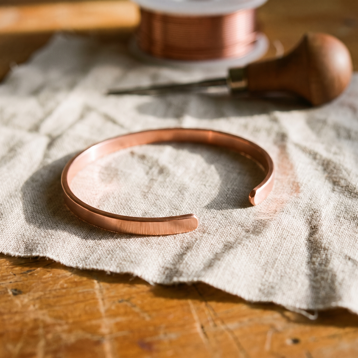 Brook Copper Bracelet