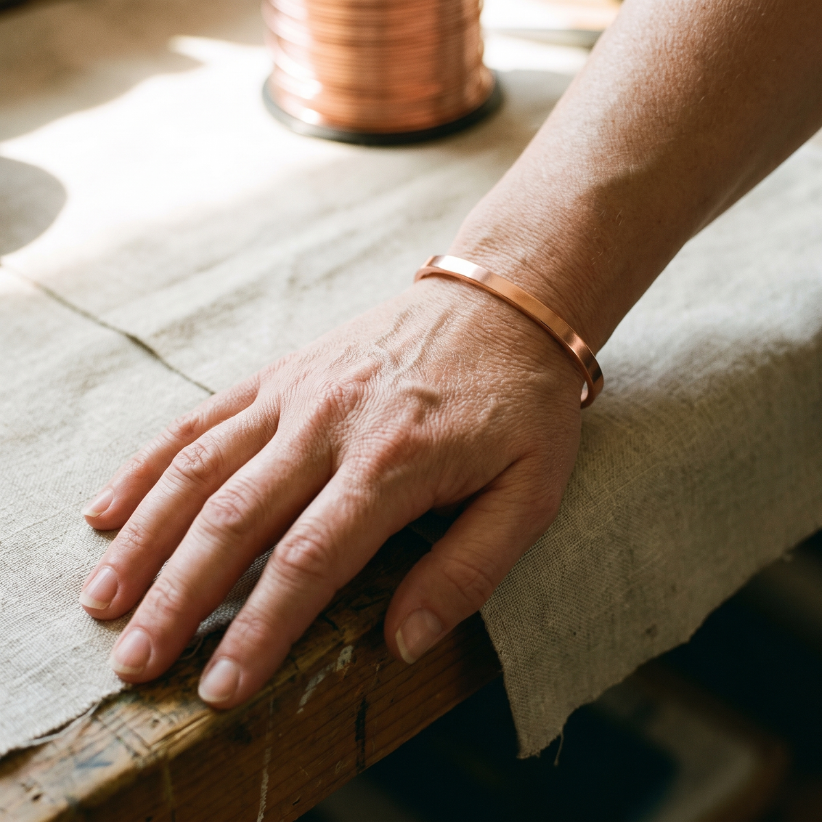 Brook Copper Bracelet