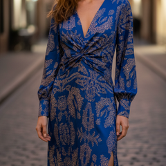 Nicola dress in Blue