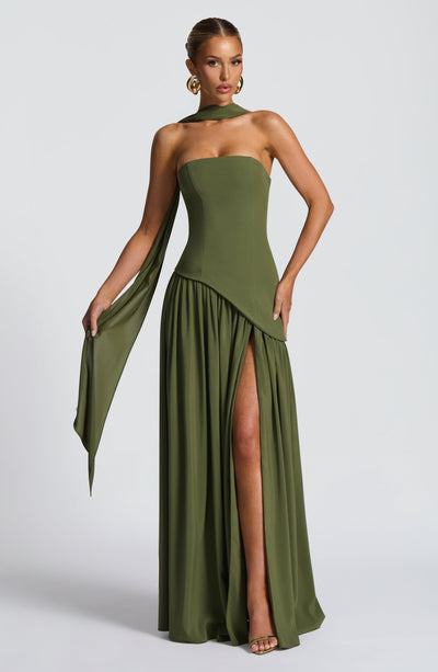 Eula dress in Green