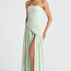 Eula dress in Mint Green