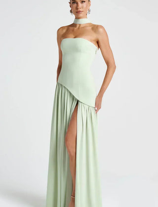 Eula dress in Mint Green