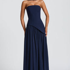 Eula dress in Navy Blue