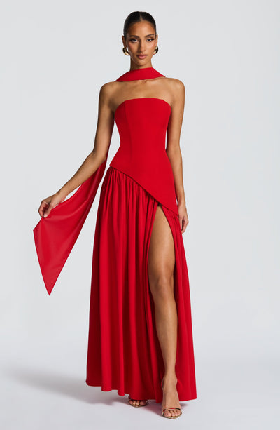 Eula dress in Red