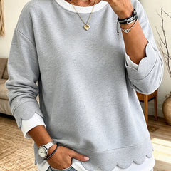Trina sweatshirt in Gray