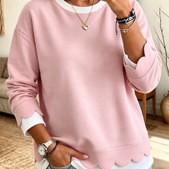 Trina sweatshirt in Pink