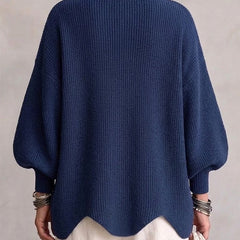 Hildy oversized cozy cardigan back
