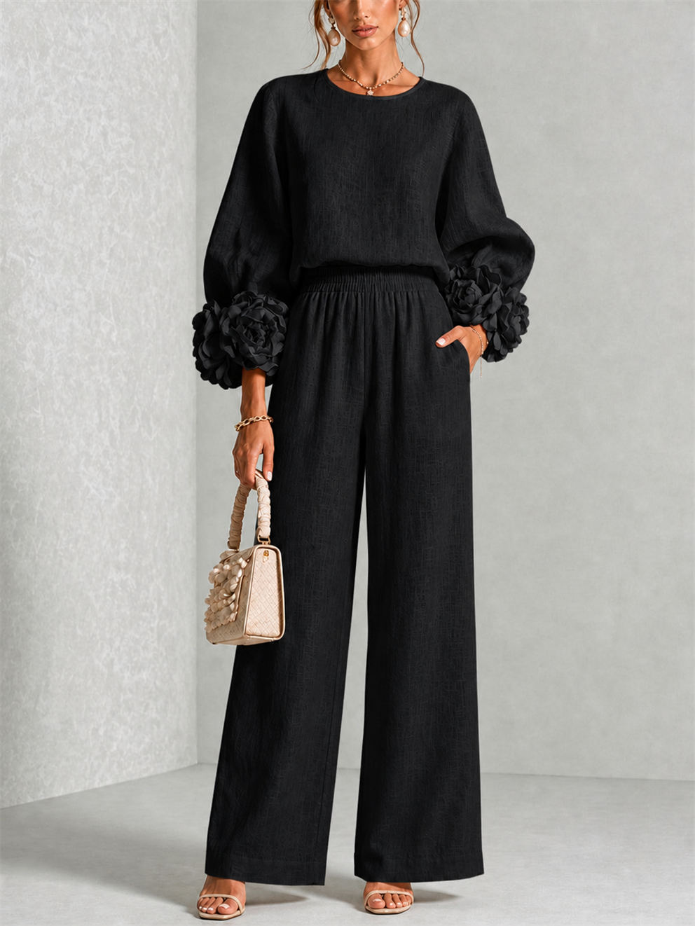 Cristina set in Black