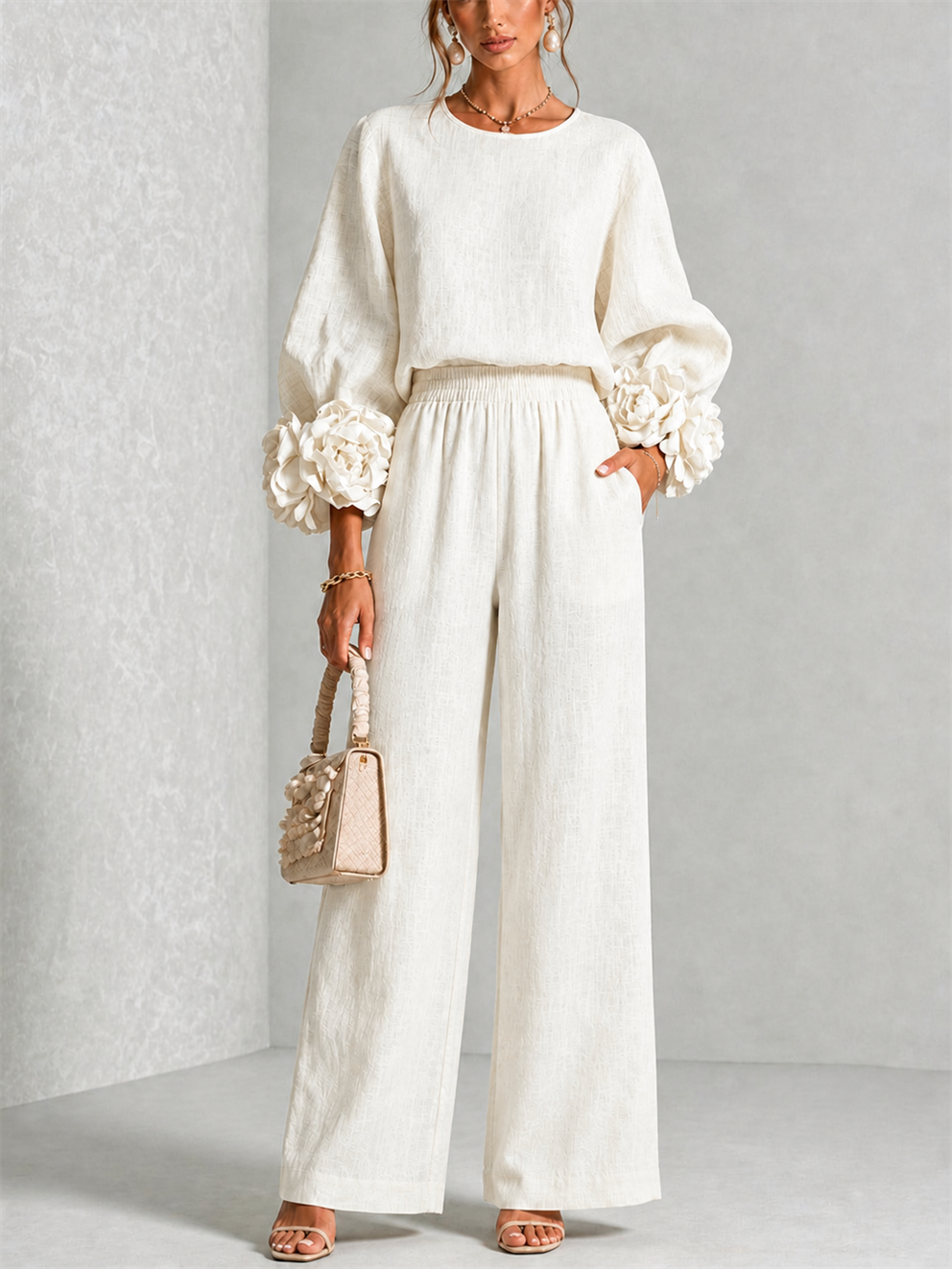 Cristina set in Ivory