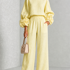 Cristina set in Soft Yellow